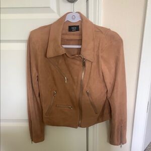 Vici Tan  Classic Moto Jacket